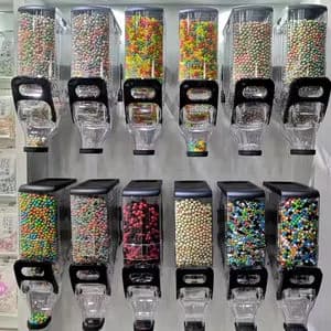 Precision food equipment and gravity dispensers